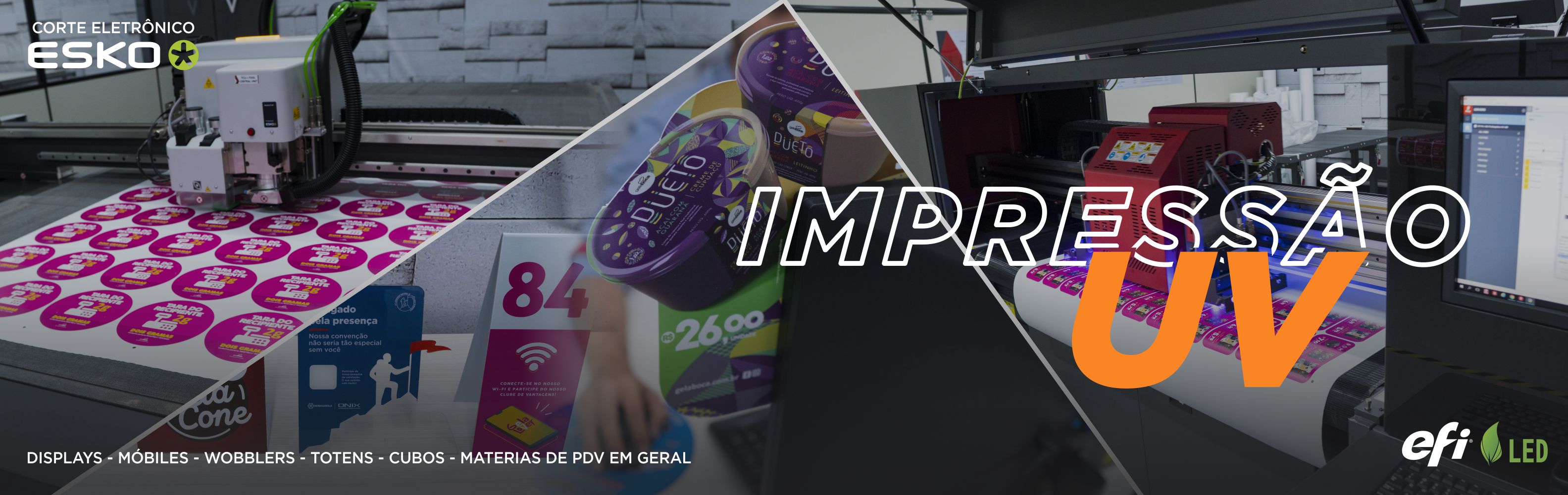 Impressão UV